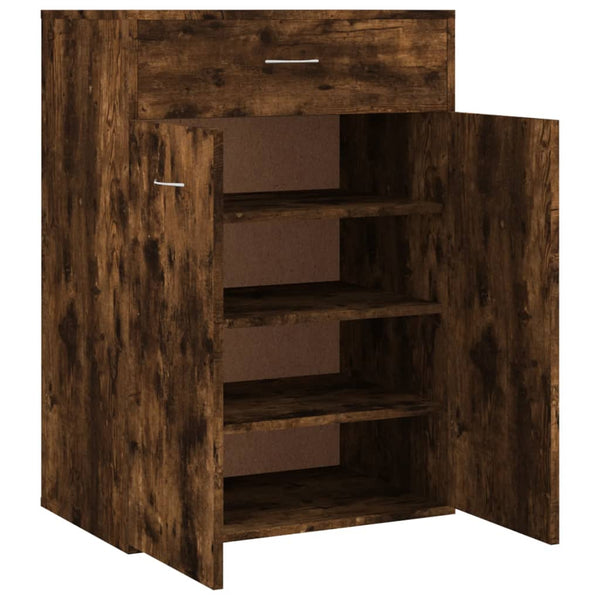 Schuhschrank Räuchereiche 60 cm