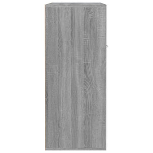 Schuhschrank Grau Sonoma 60x35x84 cm