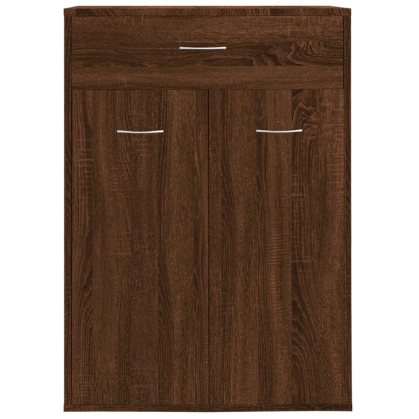 Schuhschrank Braun Eichen-Optik