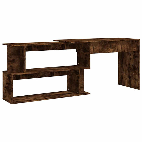 Eckschreibtisch Räuchereiche 200 cm