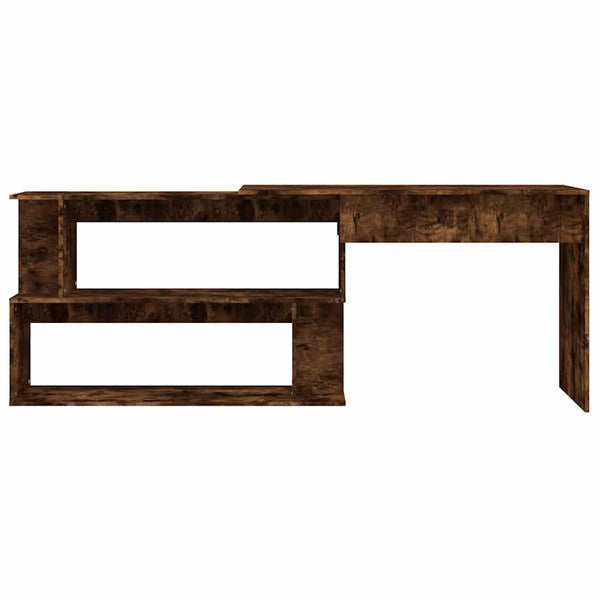 Eckschreibtisch Räuchereiche 200 cm