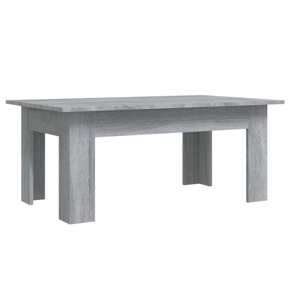 Grauer Couchtisch Sonoma, 100 cm