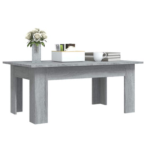 Grauer Couchtisch Sonoma, 100 cm