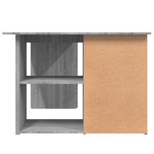 Eckschreibtisch Grau Sonoma 145x100 cm