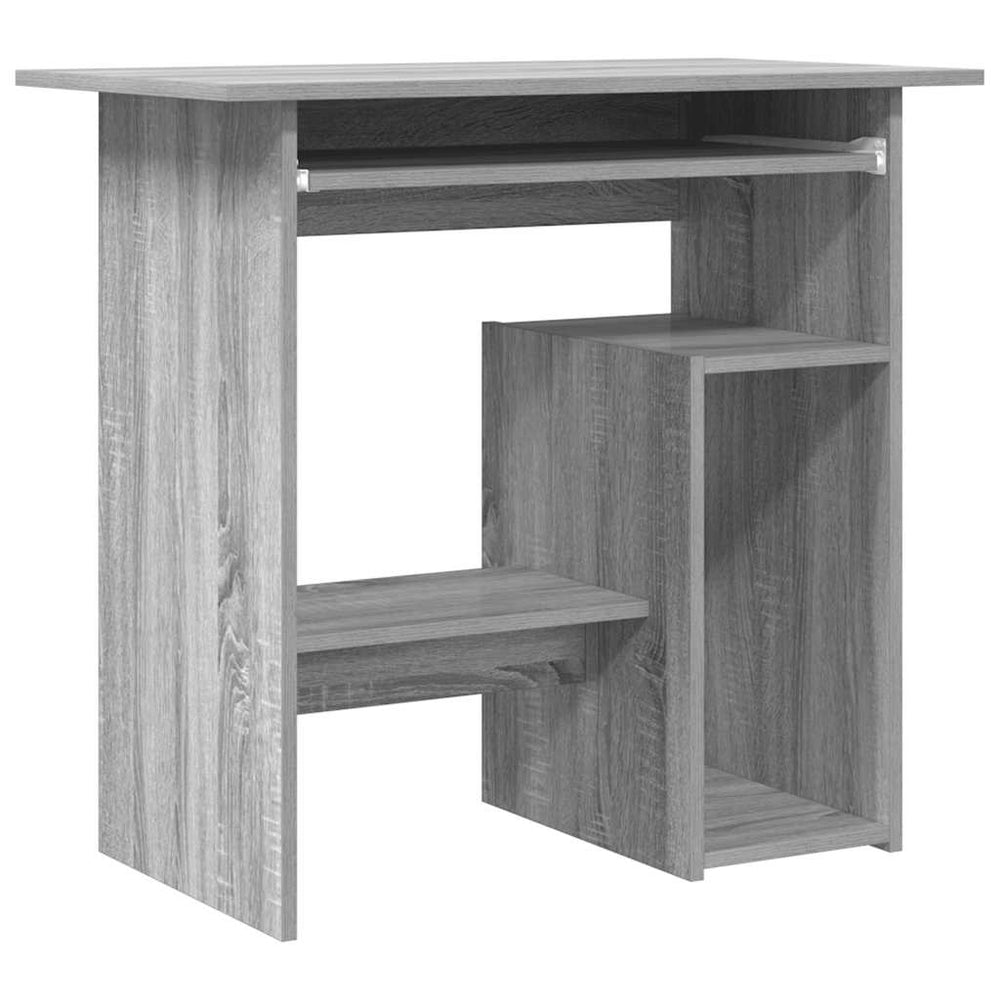 Schreibtisch Grau Sonoma 80x45 cm