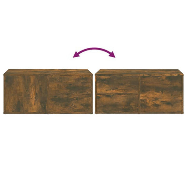TV-Schrank Räuchereiche 80 cm