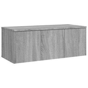 TV Schrank Grau Sonoma 80 cm