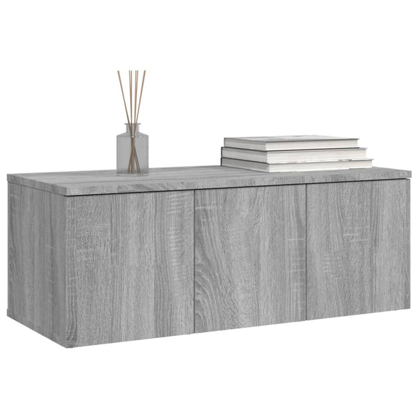 TV Schrank Grau Sonoma 80 cm