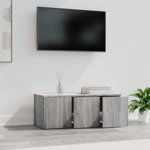 TV Schrank Grau Sonoma 80 cm