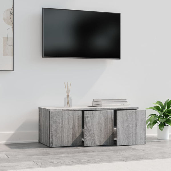 TV Schrank Grau Sonoma 80 cm