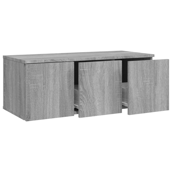 TV Schrank Grau Sonoma 80 cm