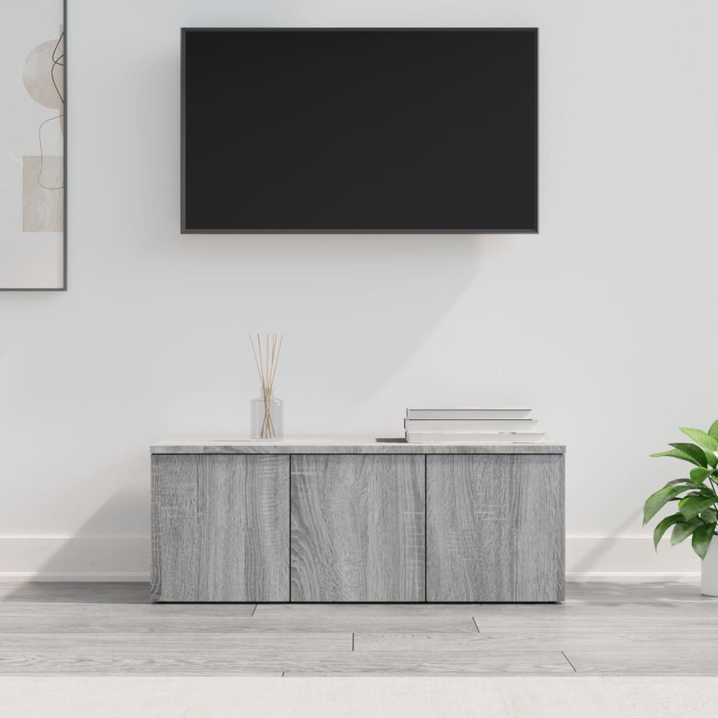 TV Schrank Grau Sonoma 80 cm