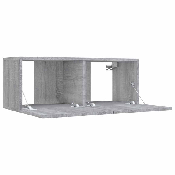 TV-Schrank Grau Sonoma 80 cm
