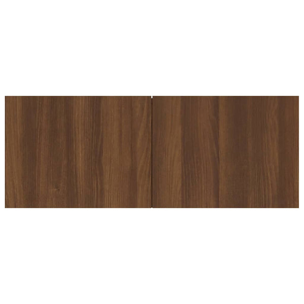 TV-Schrank Braun Eichenoptik, 80 cm