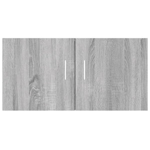 Grauer Wandschrank Sonoma 80 cm