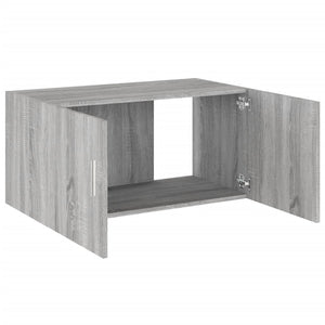 Grauer Wandschrank Sonoma 80 cm