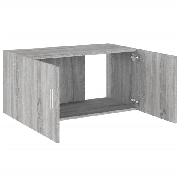 Grauer Wandschrank Sonoma 80 cm