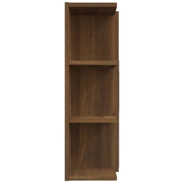 Bad Spiegelschrank Braun Eiche 80x64 cm