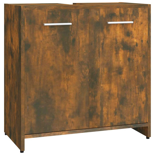 Badschrank Räuchereiche 60 cm