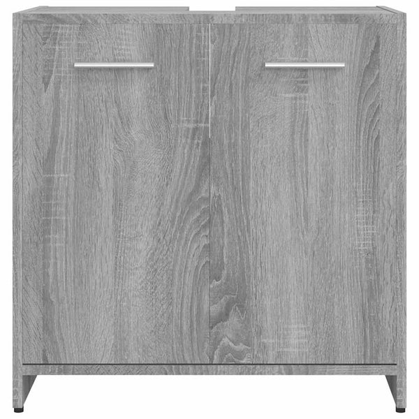 Badezimmerschrank Grau Sonoma 60 cm
