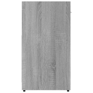 Badezimmerschrank Grau Sonoma 60 cm