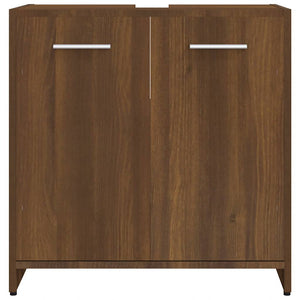 Badezimmerschrank Braun Eiche 60cm