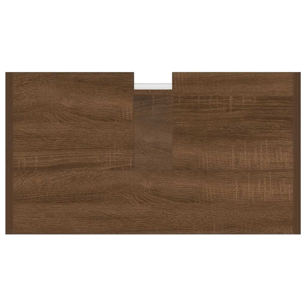 Badezimmerschrank Braun Eiche 60cm