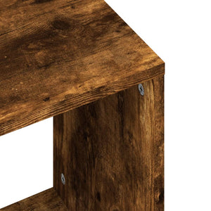 vidaXL Tables gigognes 2 pcs Chêne fumé Bois d'ingénierie