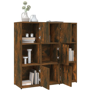 Bücherregal Räuchereiche 90x90 cm