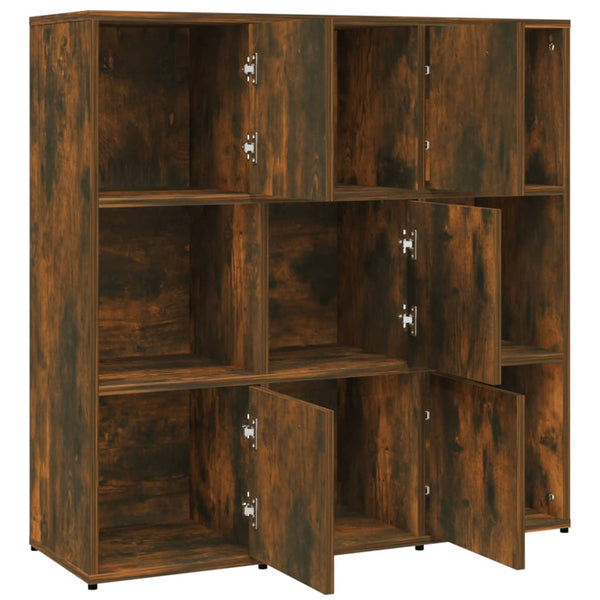 Bücherregal Räuchereiche 90x90 cm