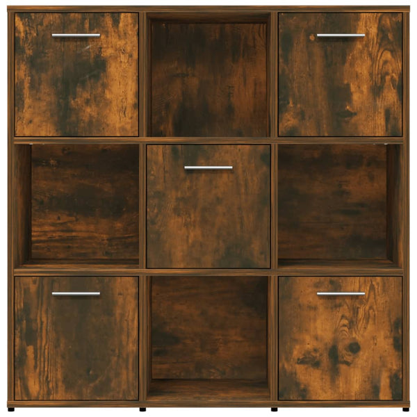 Bücherregal Räuchereiche 90x90 cm
