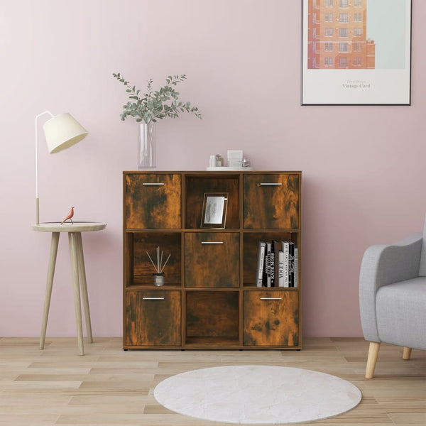 Bücherregal Räuchereiche 90x90 cm