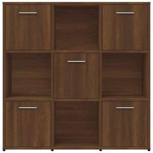 Bücherregal Braun Eichenoptik 90x90 cm