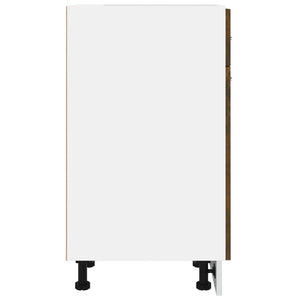 Unterschrank Lyon Räuchereiche 30 cm mit Schublade