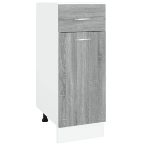 Unterschrank Lyon Grau Sonoma 30x46x81,5 cm