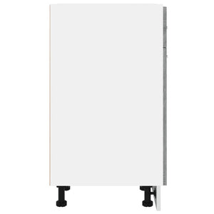 Unterschrank Lyon Grau Sonoma 30x46x81,5 cm