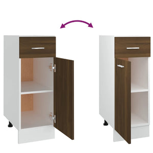 Unterschrank Lyon Braun Eichen-Optik