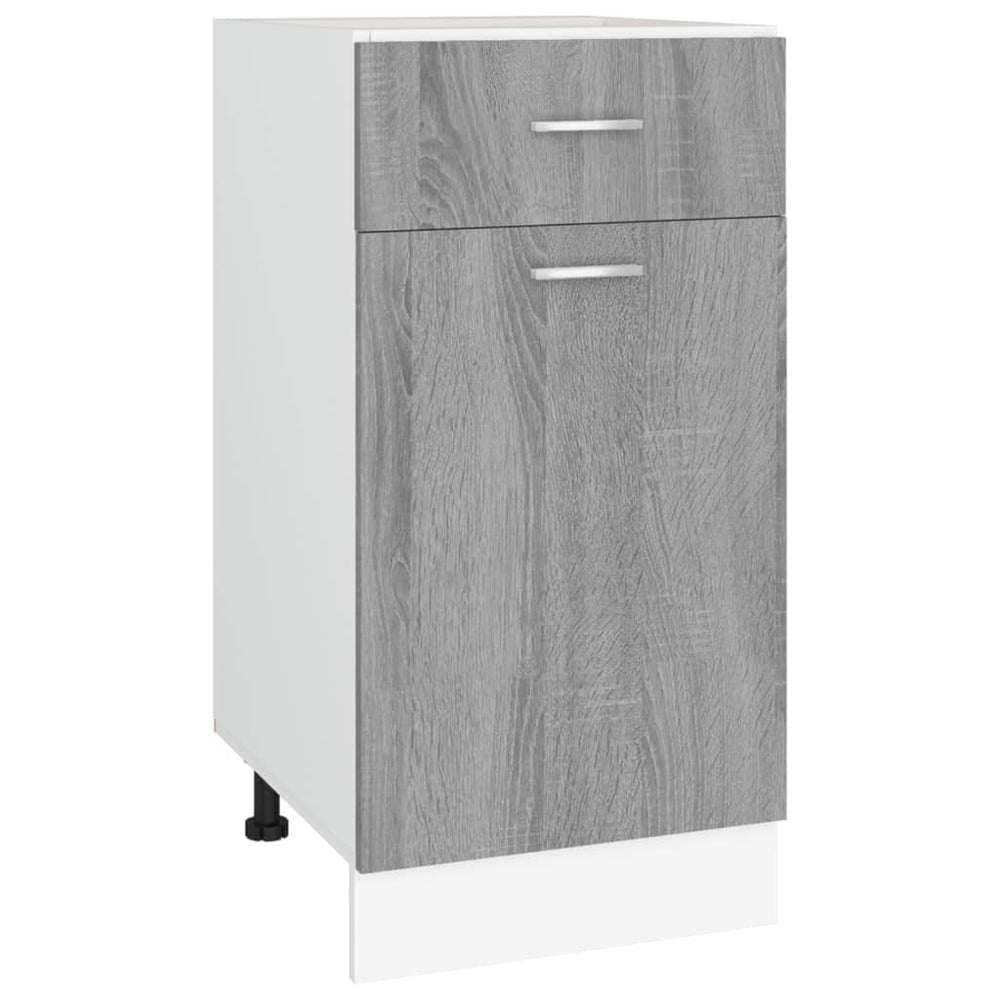 Unterschrank Lyon Grau Sonoma 40 cm