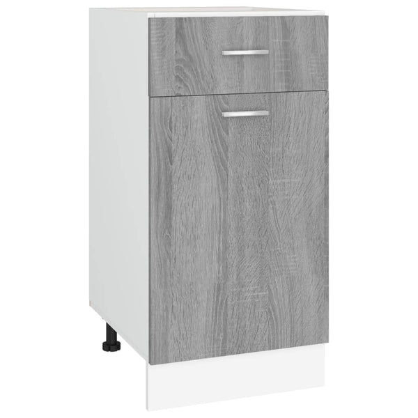 Unterschrank Lyon Grau Sonoma 40 cm