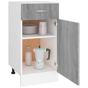 Unterschrank Lyon Grau Sonoma 40 cm