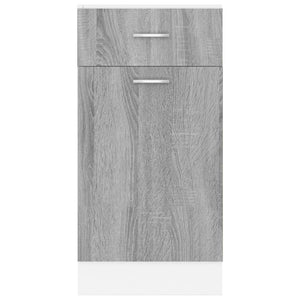 Unterschrank Lyon Grau Sonoma 40 cm