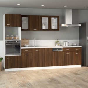 Unterschrank Lyon Braun Eiche 40x46x81,5 cm