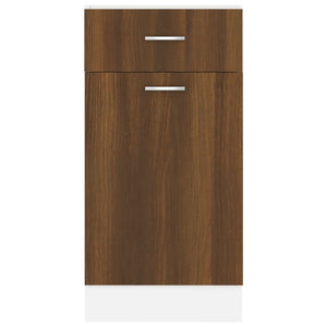 Unterschrank Lyon Braun Eiche 40x46x81,5 cm