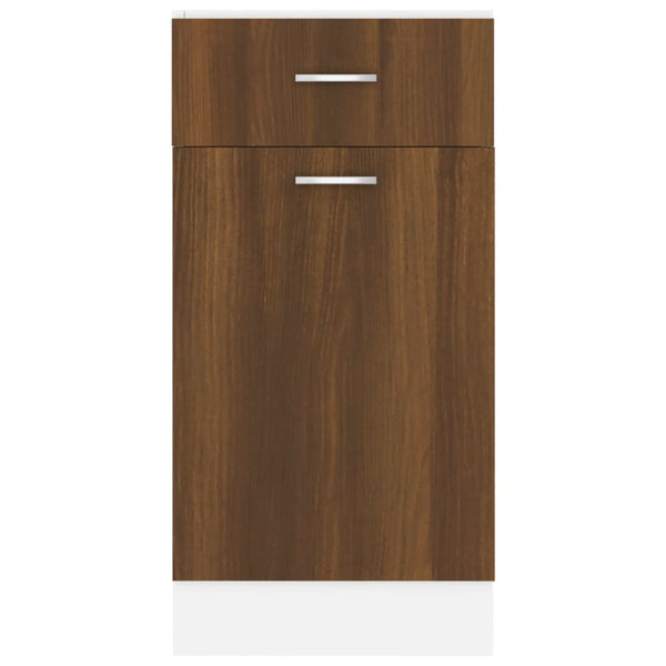 Unterschrank Lyon Braun Eiche 40x46x81,5 cm