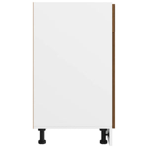 Unterschrank Lyon Braun Eiche 40x46x81,5 cm