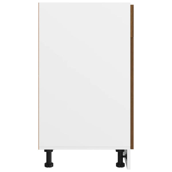 Unterschrank Lyon Braun Eiche 40x46x81,5 cm