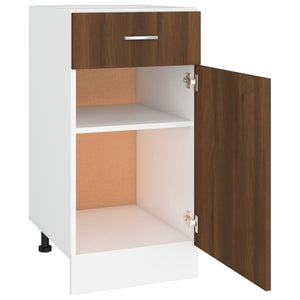 Unterschrank Lyon Braun Eiche 40x46x81,5 cm