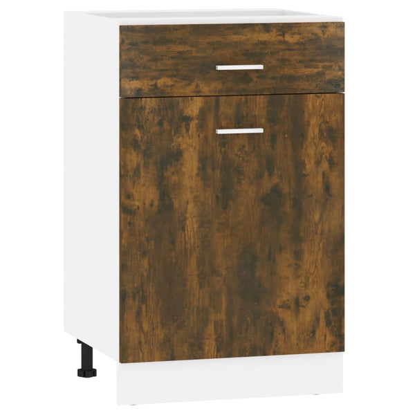 Unterschrank Lyon Räuchereiche 50 cm