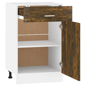 Unterschrank Lyon Räuchereiche 50 cm