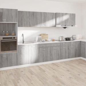 Unterschrank Lyon Grau Sonoma 50 cm